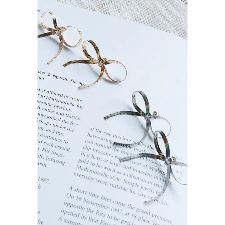 Tessel Bow Earring