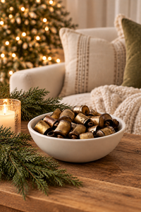 Distressed Metal Bells Set