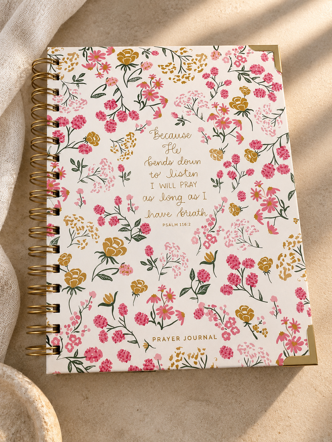 "Because He Bends Down to Listen" | Psalm 116:2 Prayer Journal