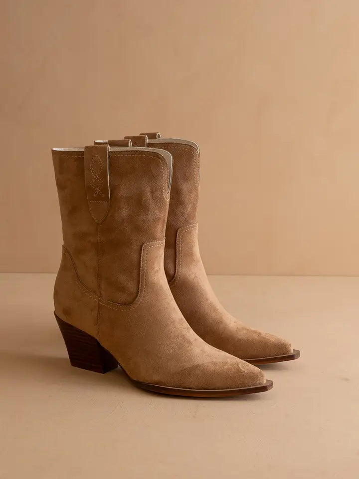 Trudy Mid-Calf Western Boot