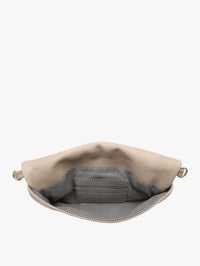 Navy Austin Flapover Crossbody Clutch