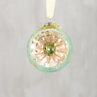 Frosty Glass Ornaments