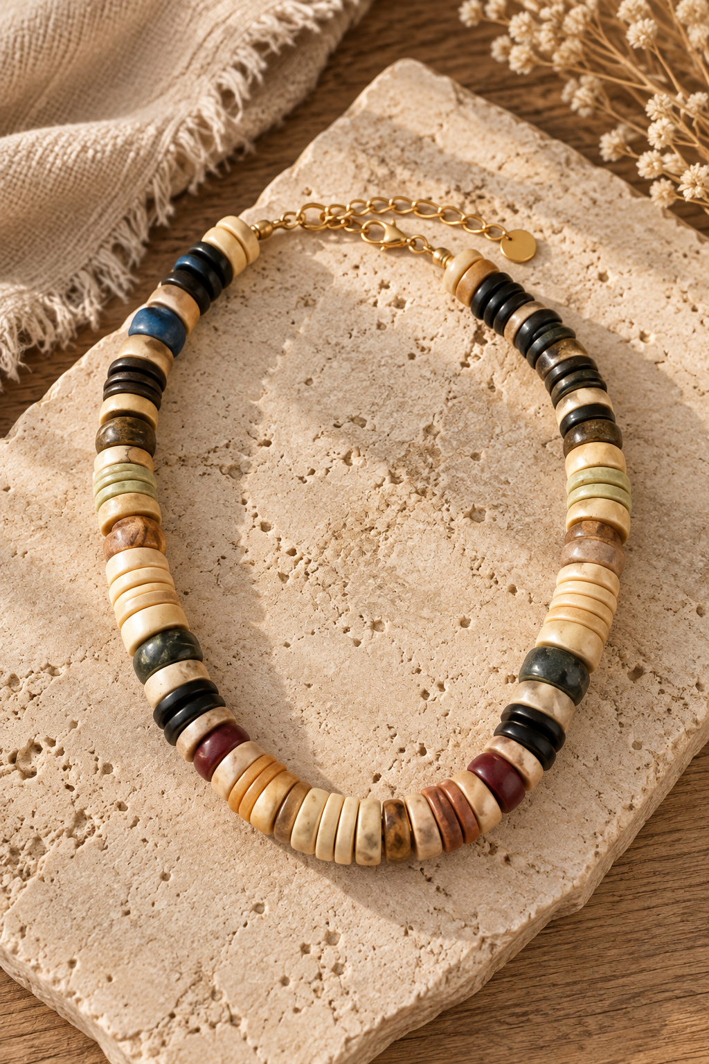 Gomez Beaded Necklace