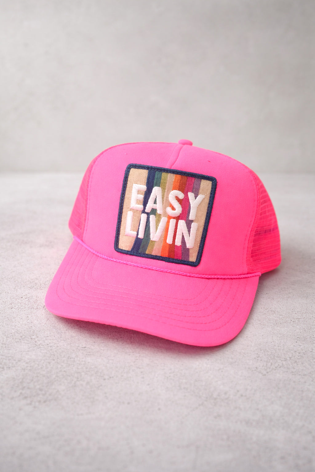 Easy Livin' Pink Cap