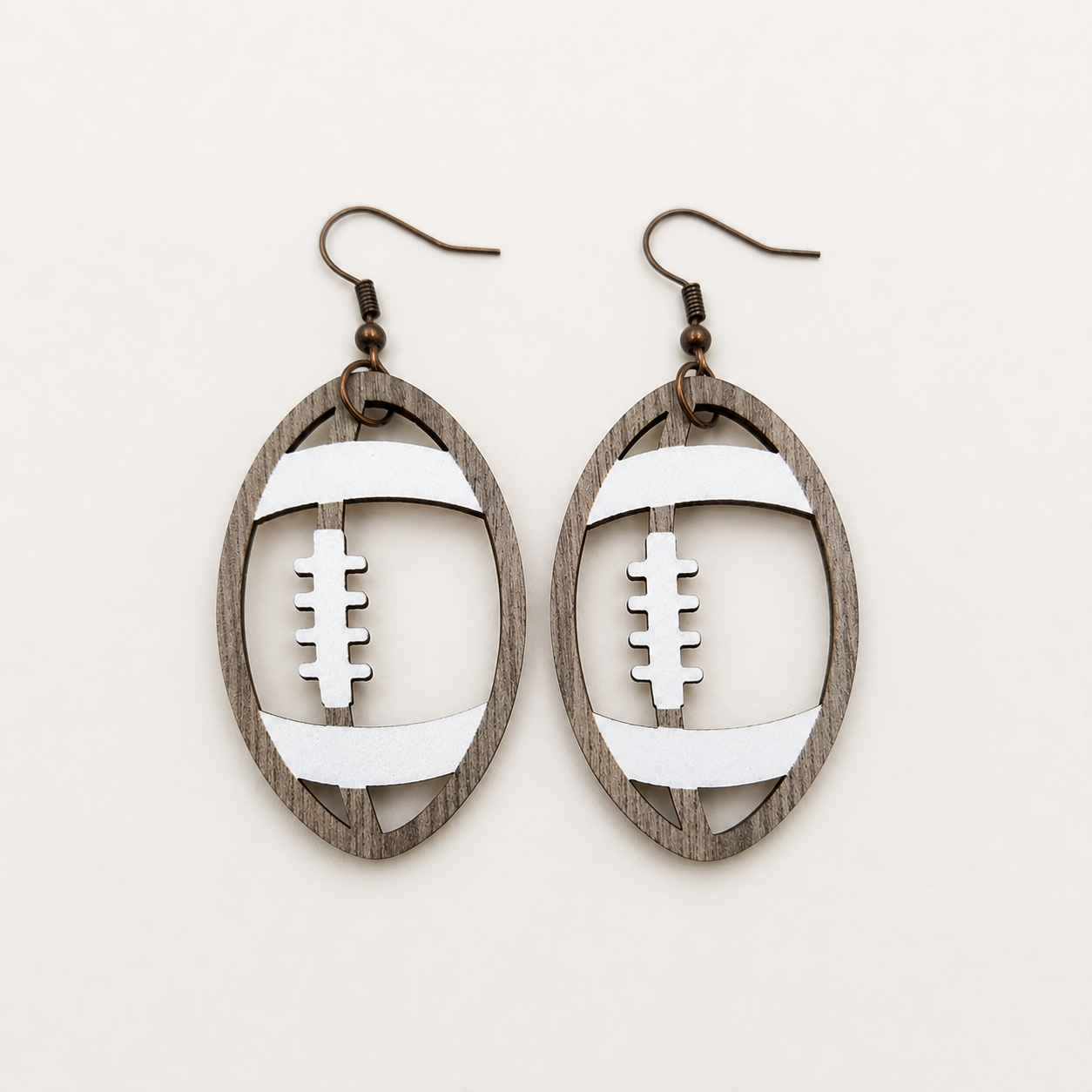 Gameday Football Earrings