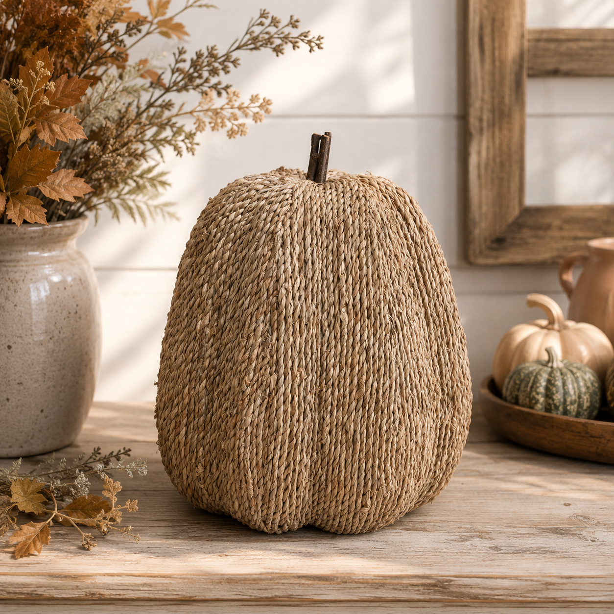 Jute Decor Pumpkin