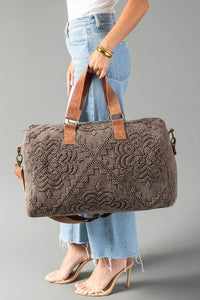 Rhea Textured Duffel
