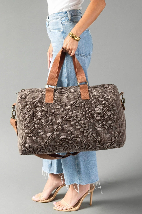 Rhea Textured Duffel