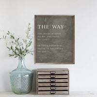 The Way | Psalm 16:11 Frame