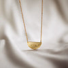 Crescent Dwell Necklace | Psalm 27:4