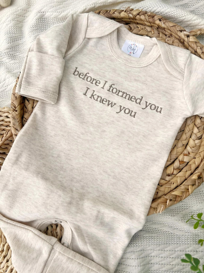 Before I formed You Romper