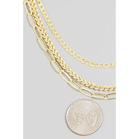 Curren Mixed Chain Necklace