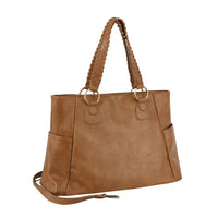 Zoey Braided Handle Tote