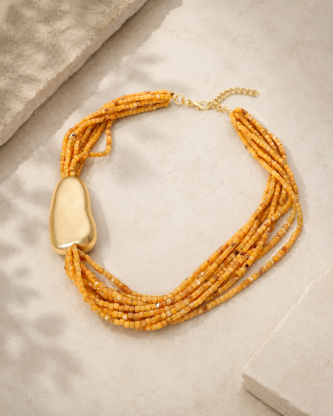 Malia Chunky Pebble Necklace