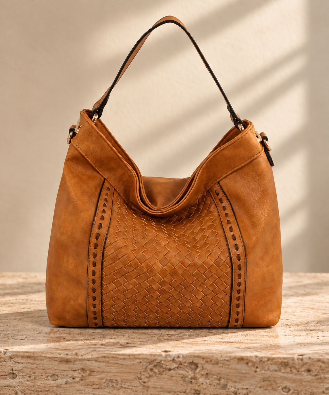 Naria Woven Tote Bag