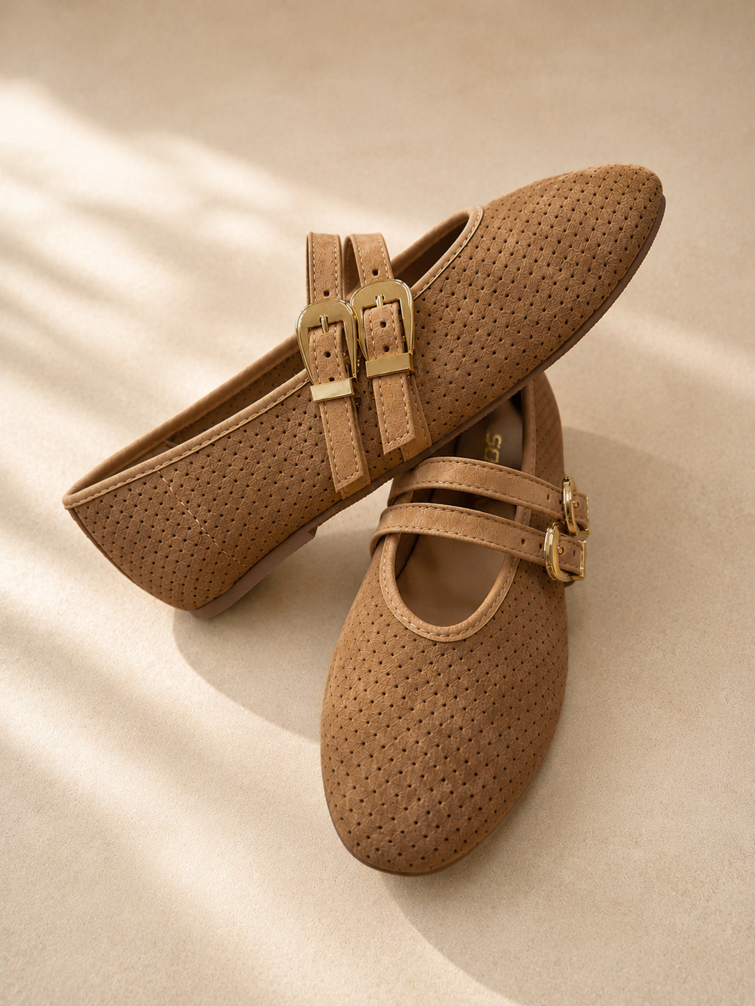 Tricia Buckle Flats
