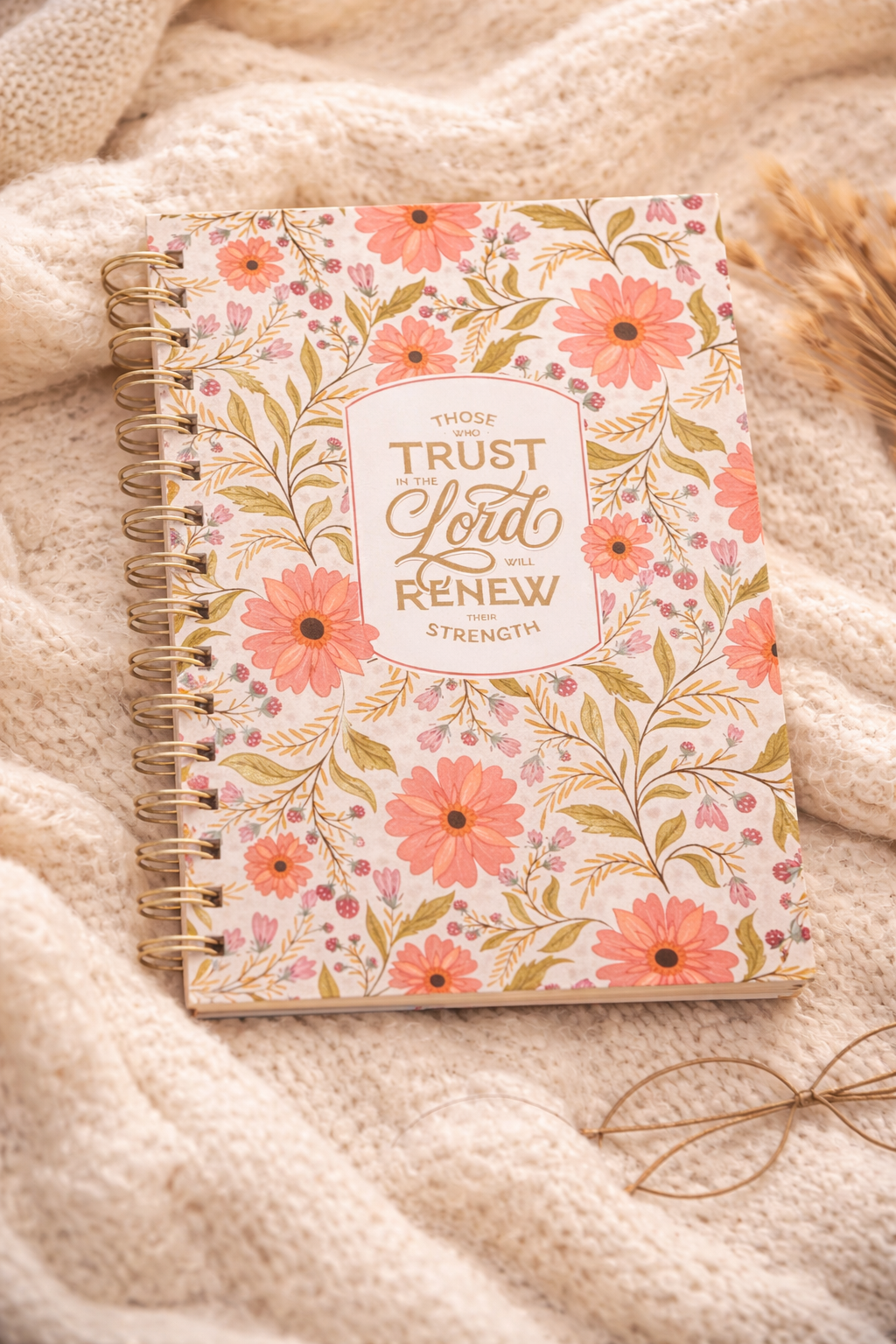 Trust In The Lord Notebook | Isaiah 40:31