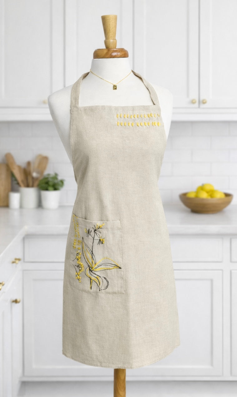 Malin Embroidered Apron