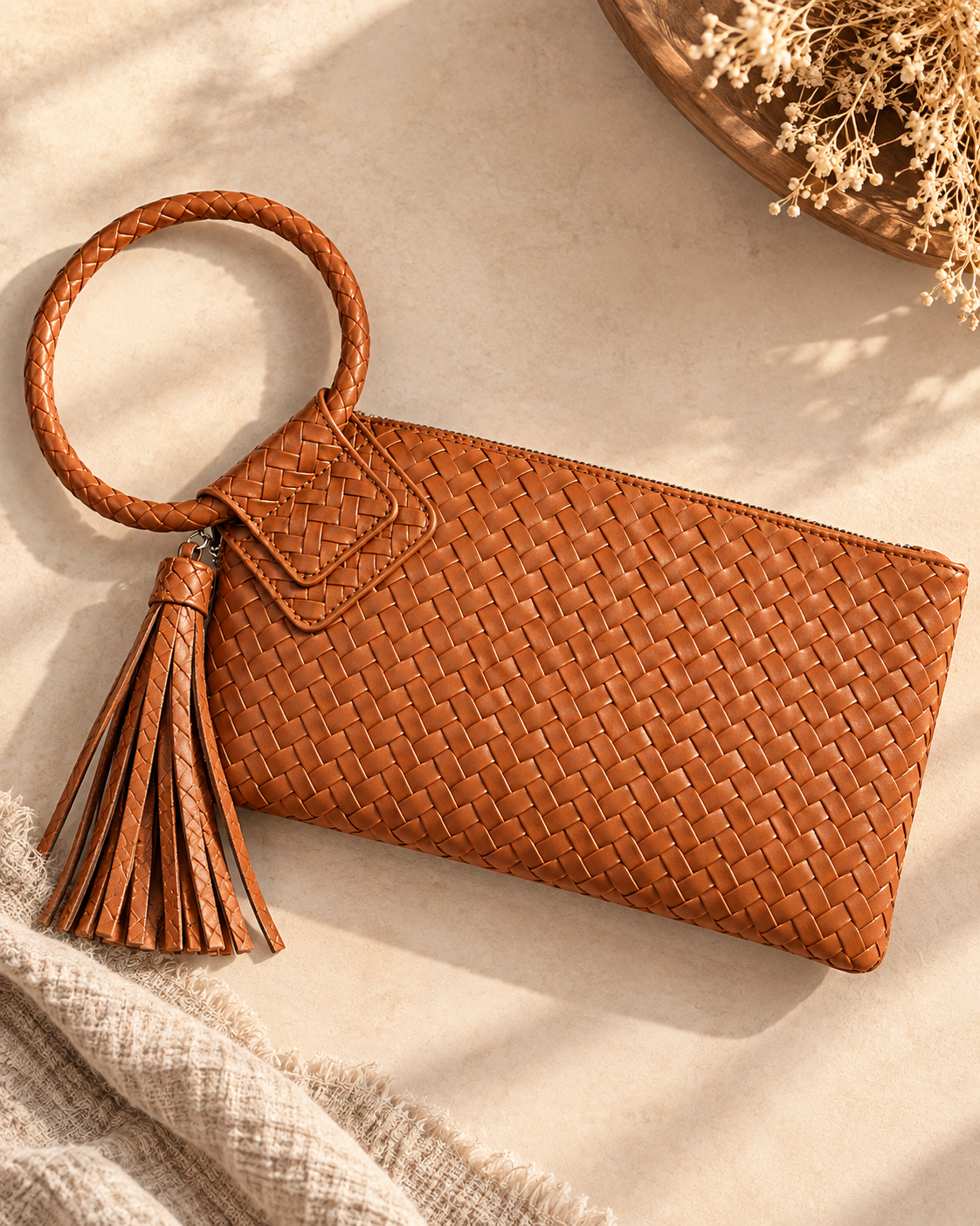 Roby Woven Cuff Handle Cuff