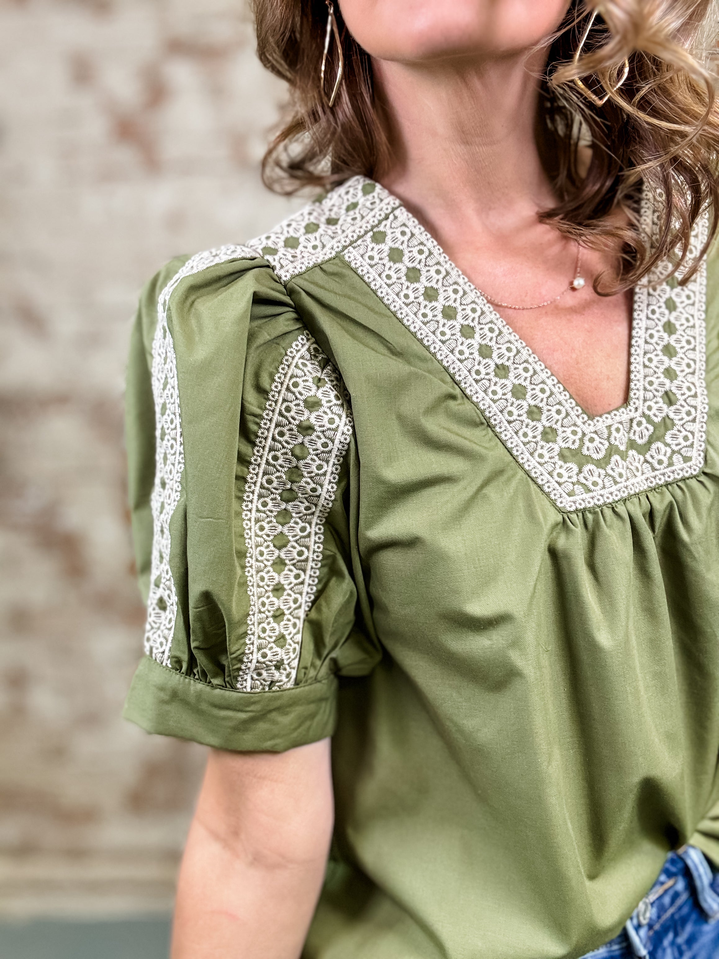 Toria Puff Sleeve Top