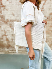 Bea Ivory Tote