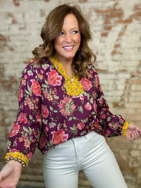 THML Novelle Placket Top