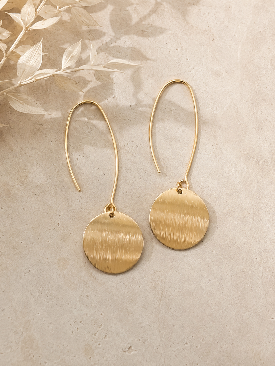 Diane Coin Drop Earrings