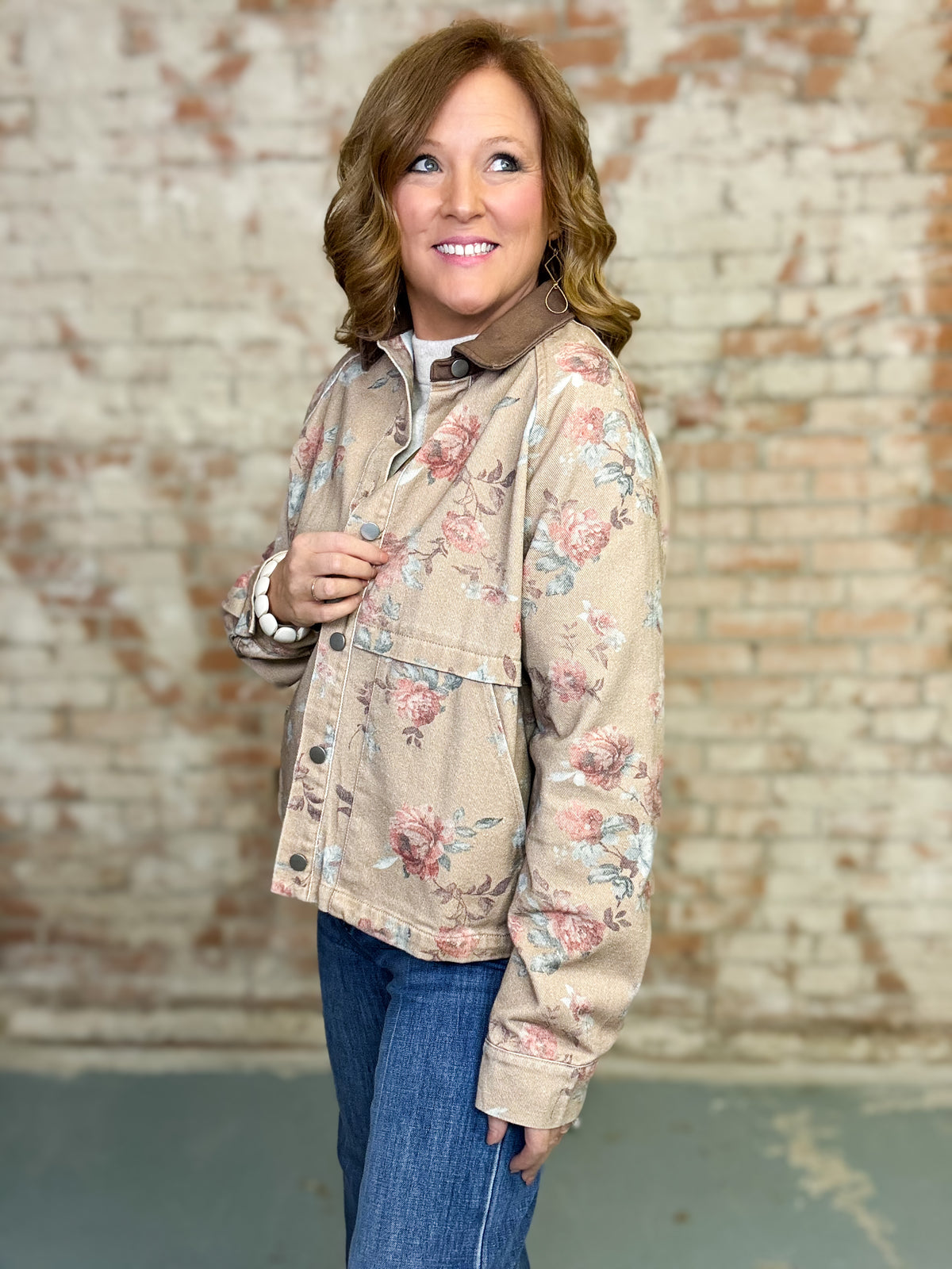 Rosie Vintage Floral Jacket