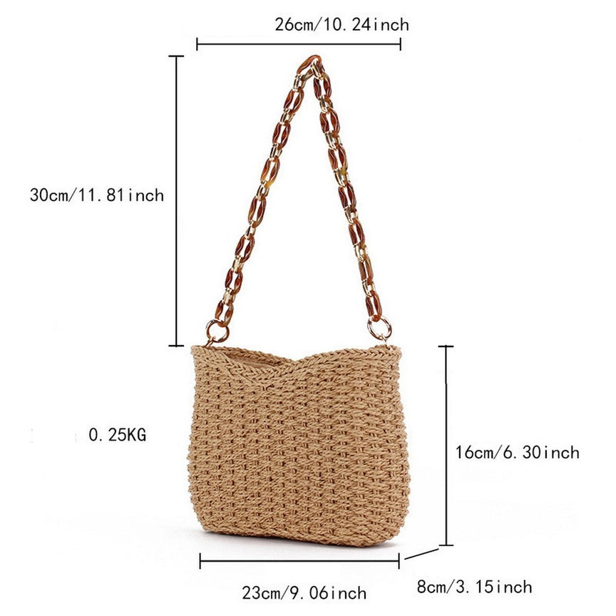 Anna Straw Bag
