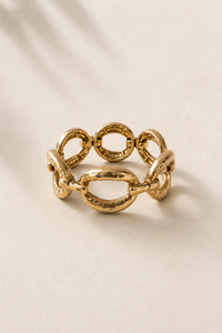 Denton Hammered Oval Bracelet