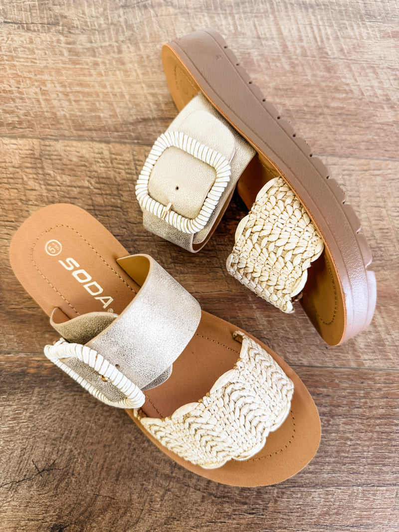 Cactus Gold Sandal