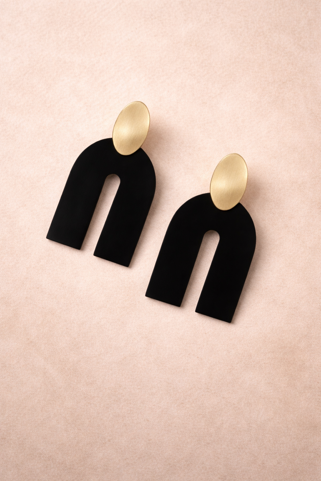River U Drop Earrings