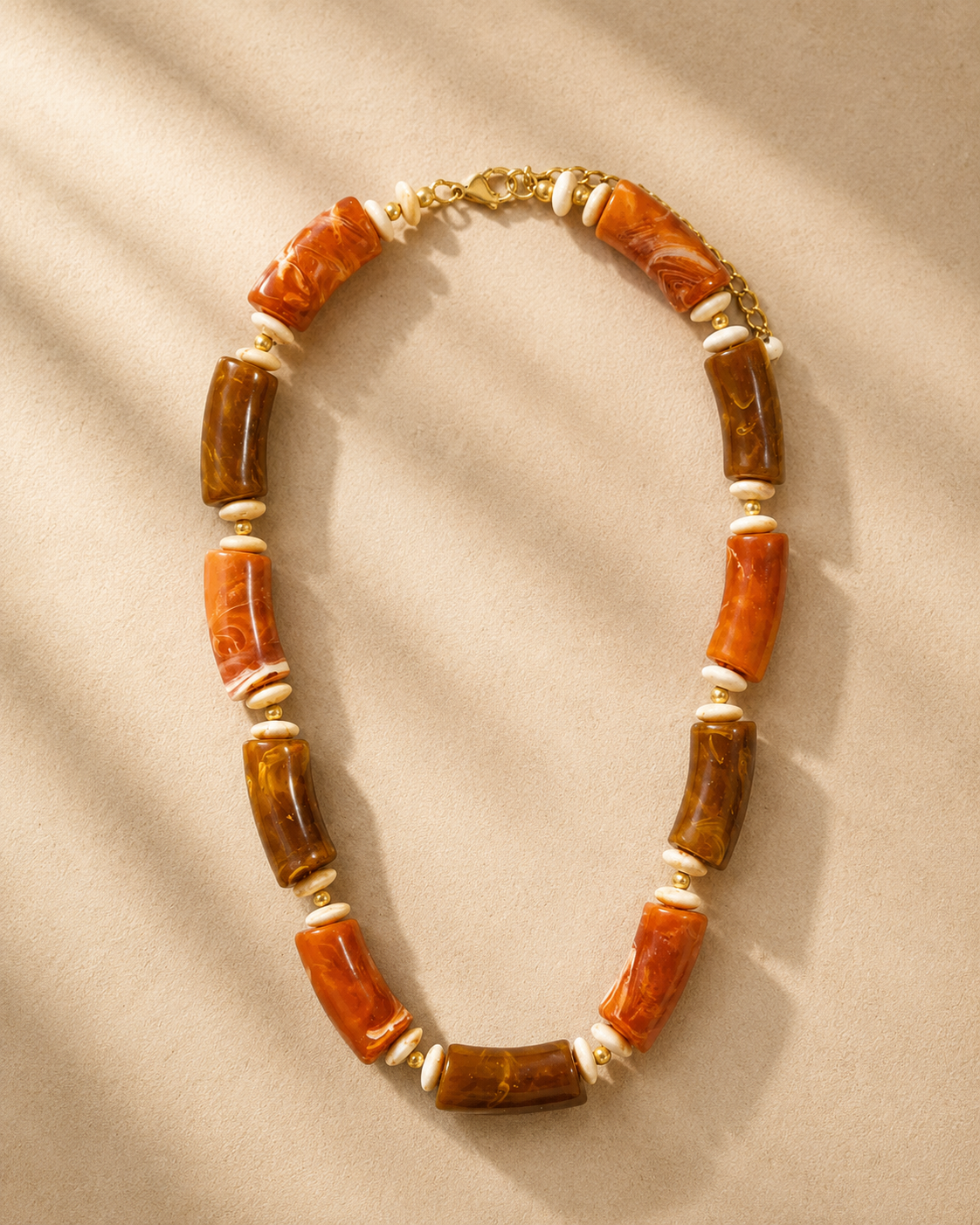 Wimberly Tube Bead Necklace