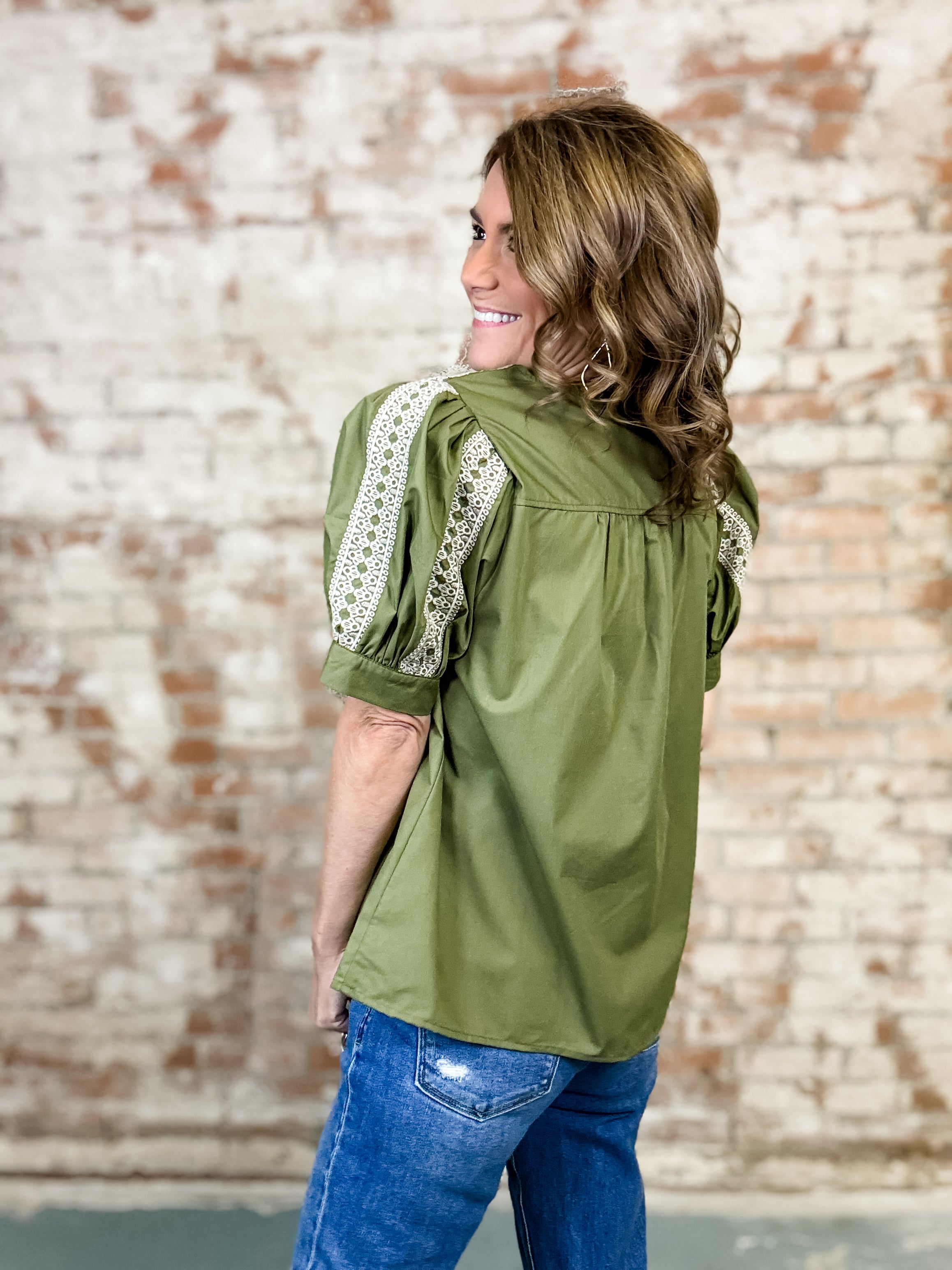 Toria Puff Sleeve Top