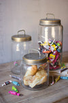 Glass Jars with Metal Lids