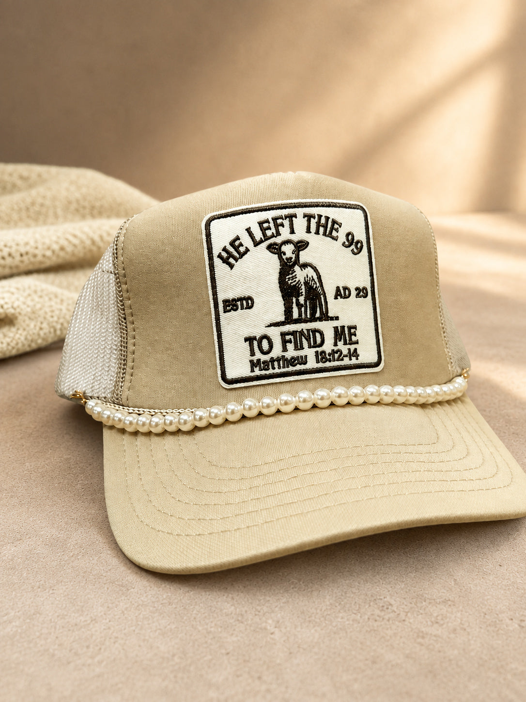 Lamb Trucker Hat