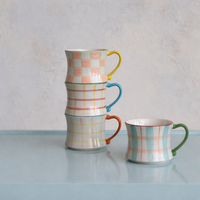 Artisan-Made Stoneware Mugs