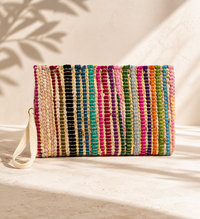 Cordelia Metallic Stripe Bag