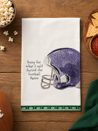 Mudpie Sorry For Tailgate Towel