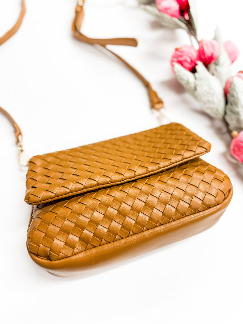 Sanders Woven Clutch