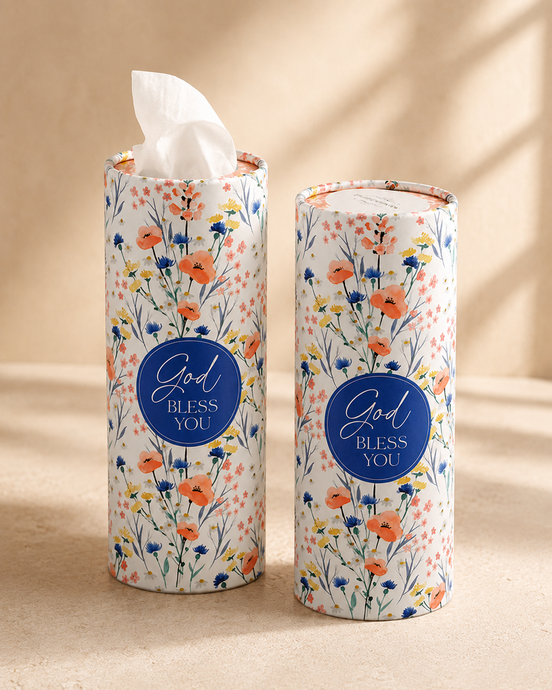 Meadow God Bless You Tissues