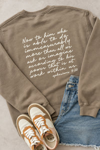 Dear Heart Immeasurably More Pullover