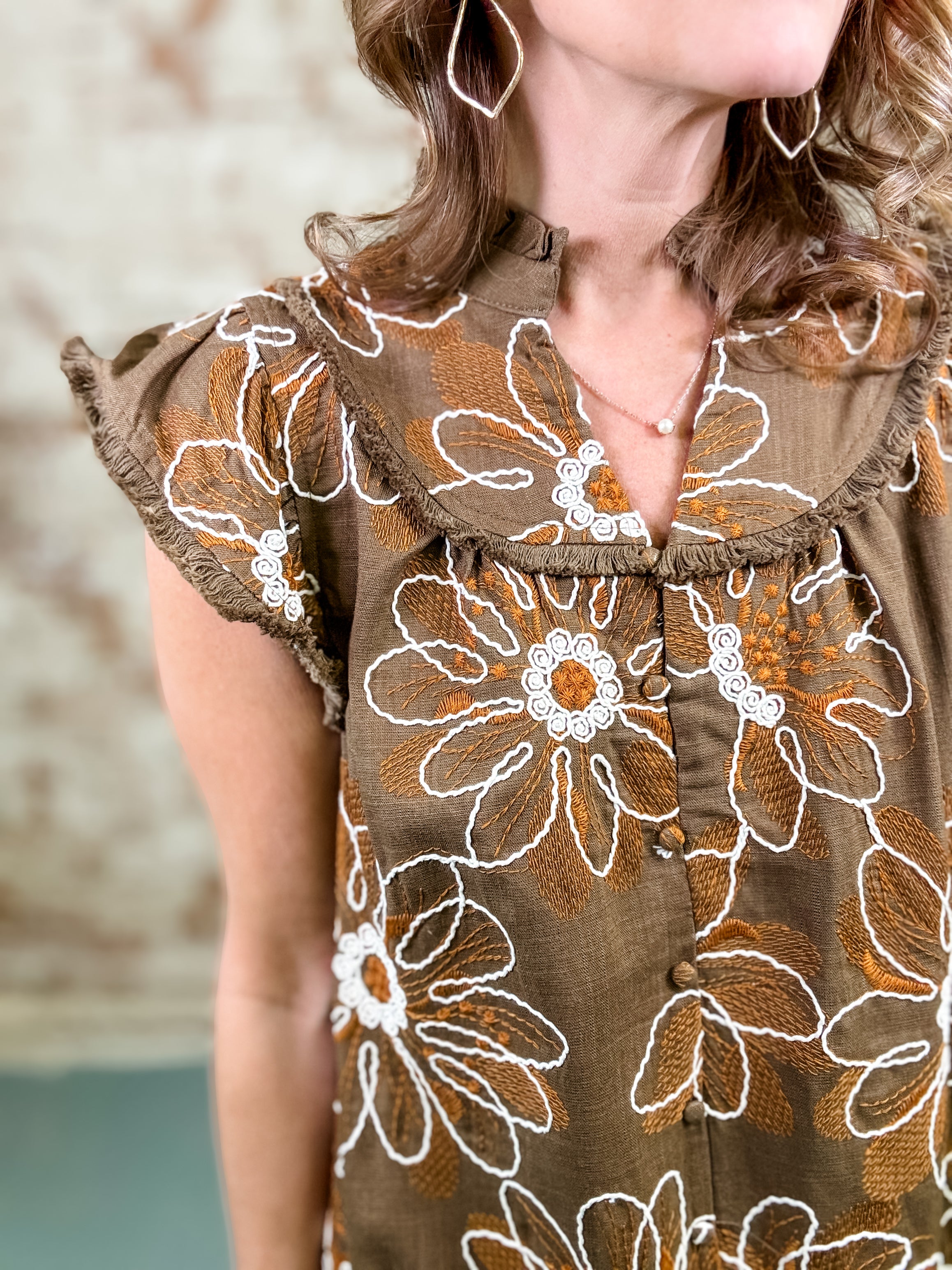 Devlyn Embroidered Dress