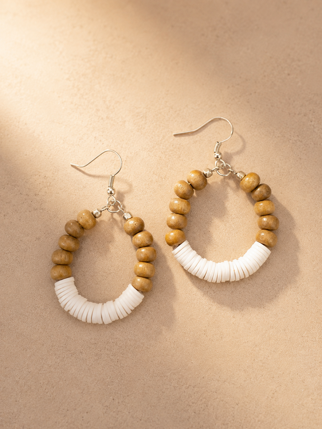 Kyle Beaded Hoop Earrings