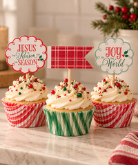 Christmas Cupcake Gift Kit