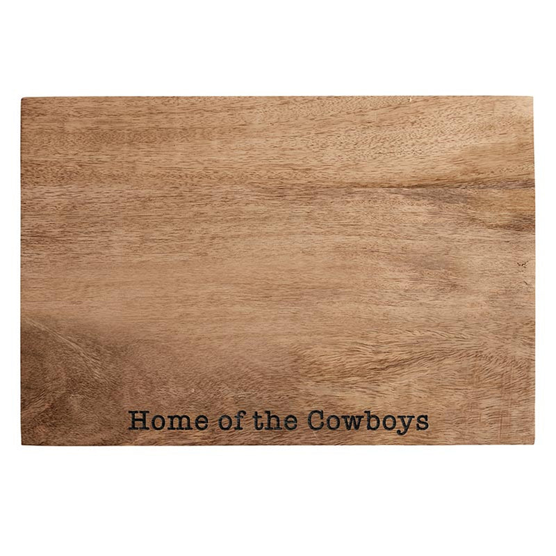 Aikman Home of the Cowboys Cutting Board