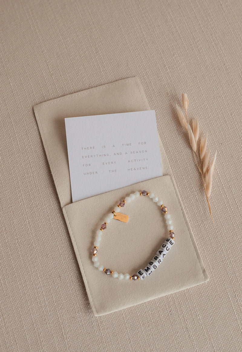 Dear Heart | Beaded Verse Bracelet Collection