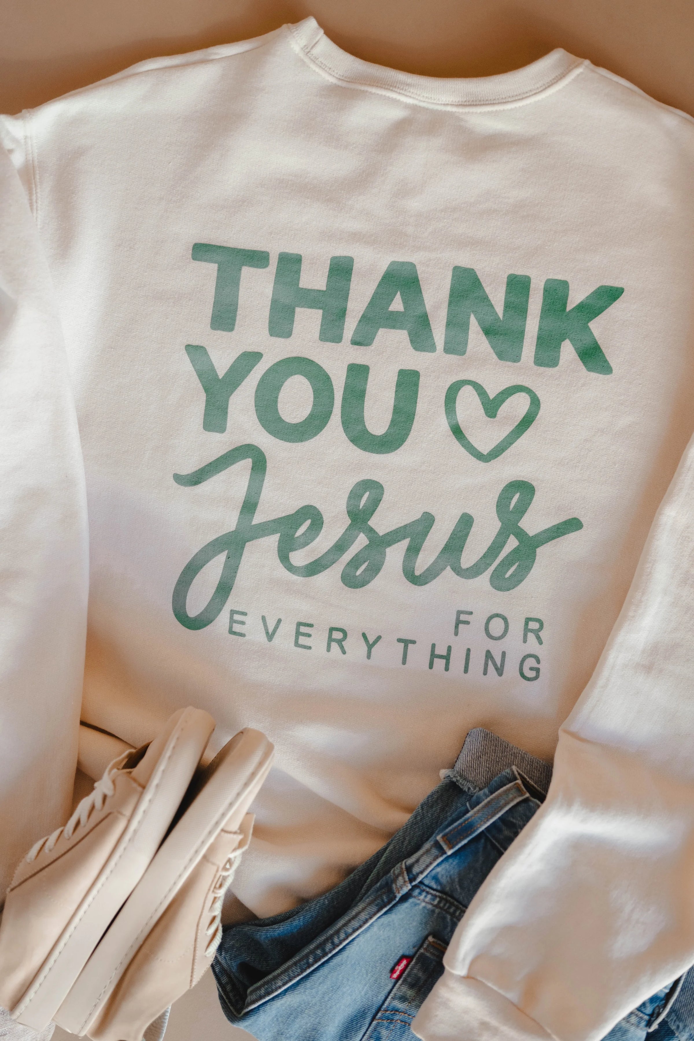 Thank You, Jesus Sweatshirt