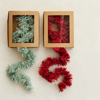 Holiday Paper Tinsel Garland