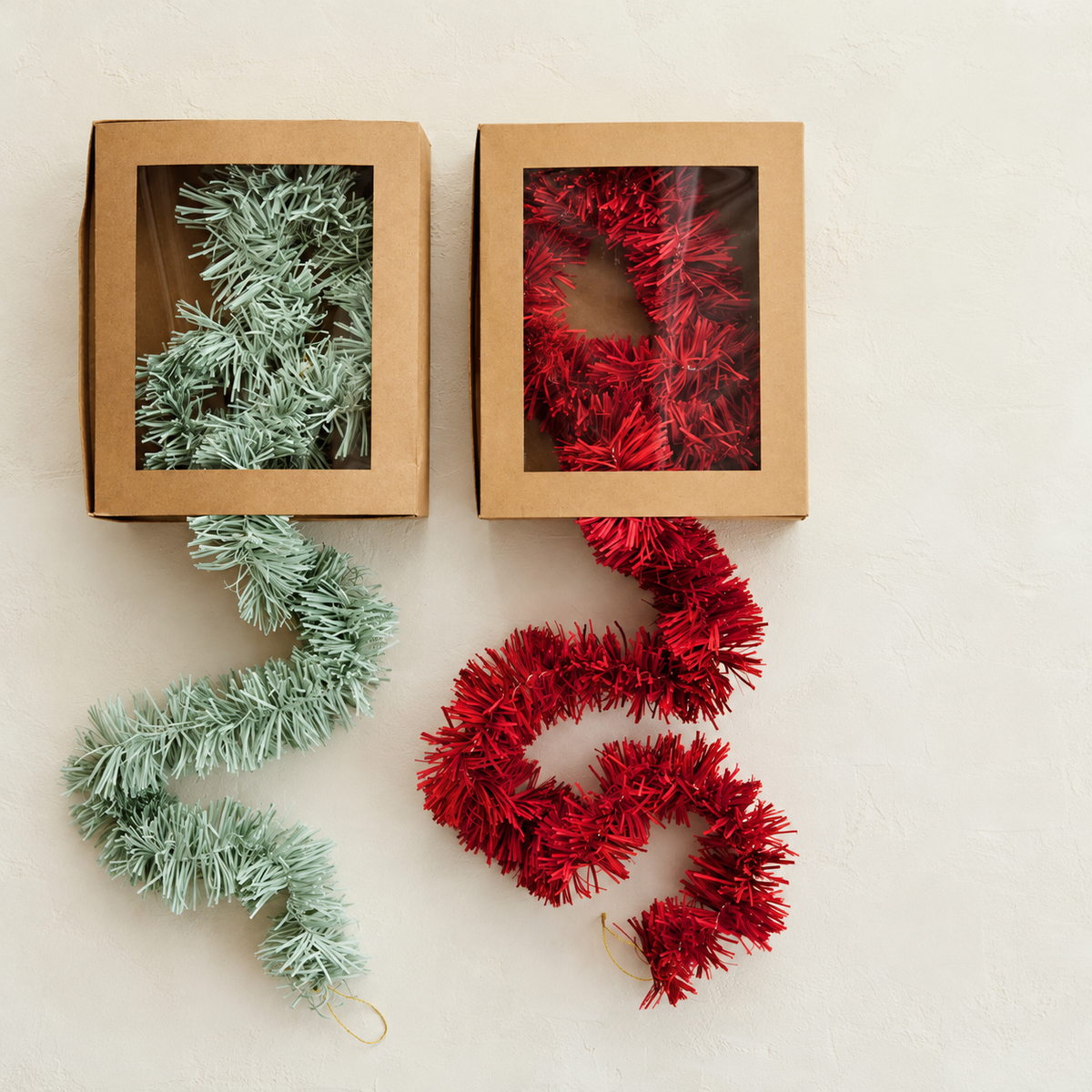 Holiday Paper Tinsel Garland